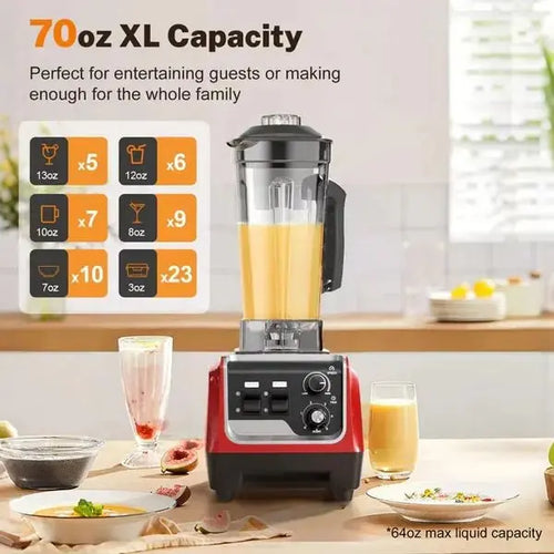 Blender Fruit High Speed - 206D 1800W - Teendow Australia