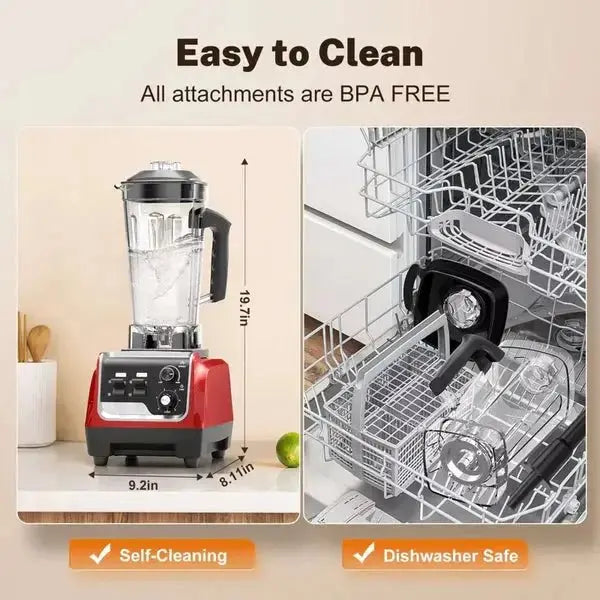 Blender Fruit High Speed - 206D 1800W - Teendow Australia
