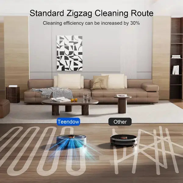 Robot Vacuum Cleaner Teendow D10S 2 - in - 1 - Teendow Australia