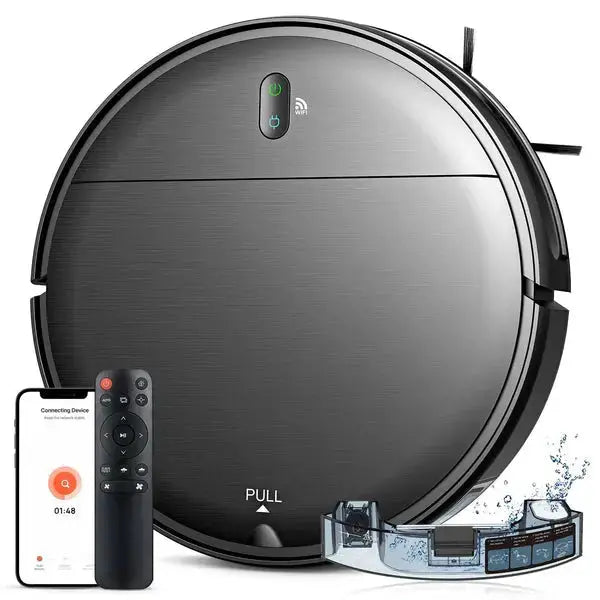 Robot Vacuum Mop Combo – BR151 WiFi, Alexei & App Control - Teendow Australia