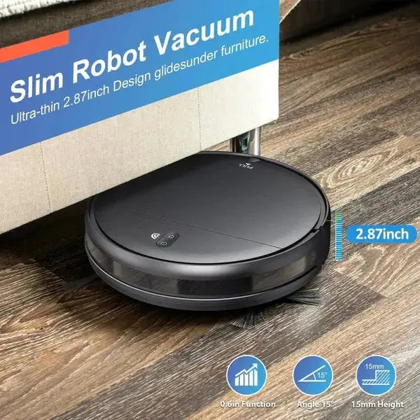 Robot Vacuum Mop Combo – BR151 WiFi, Alexei & App Control - Teendow Australia