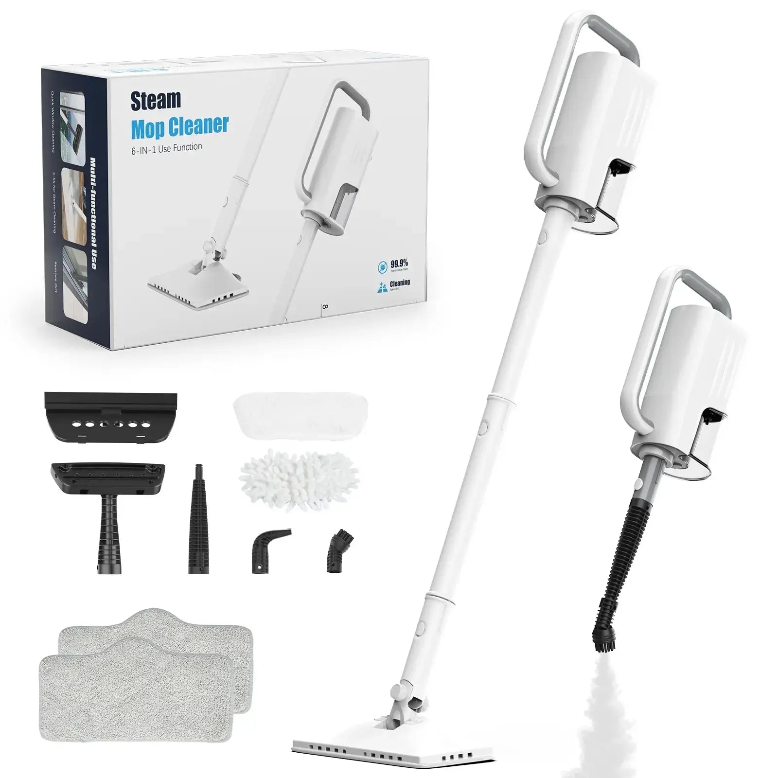 Steam Mop – Powerful Deep Cleaning with High Temperature Steam SC - 05 - UK Plug Teendow - Teendow Australia